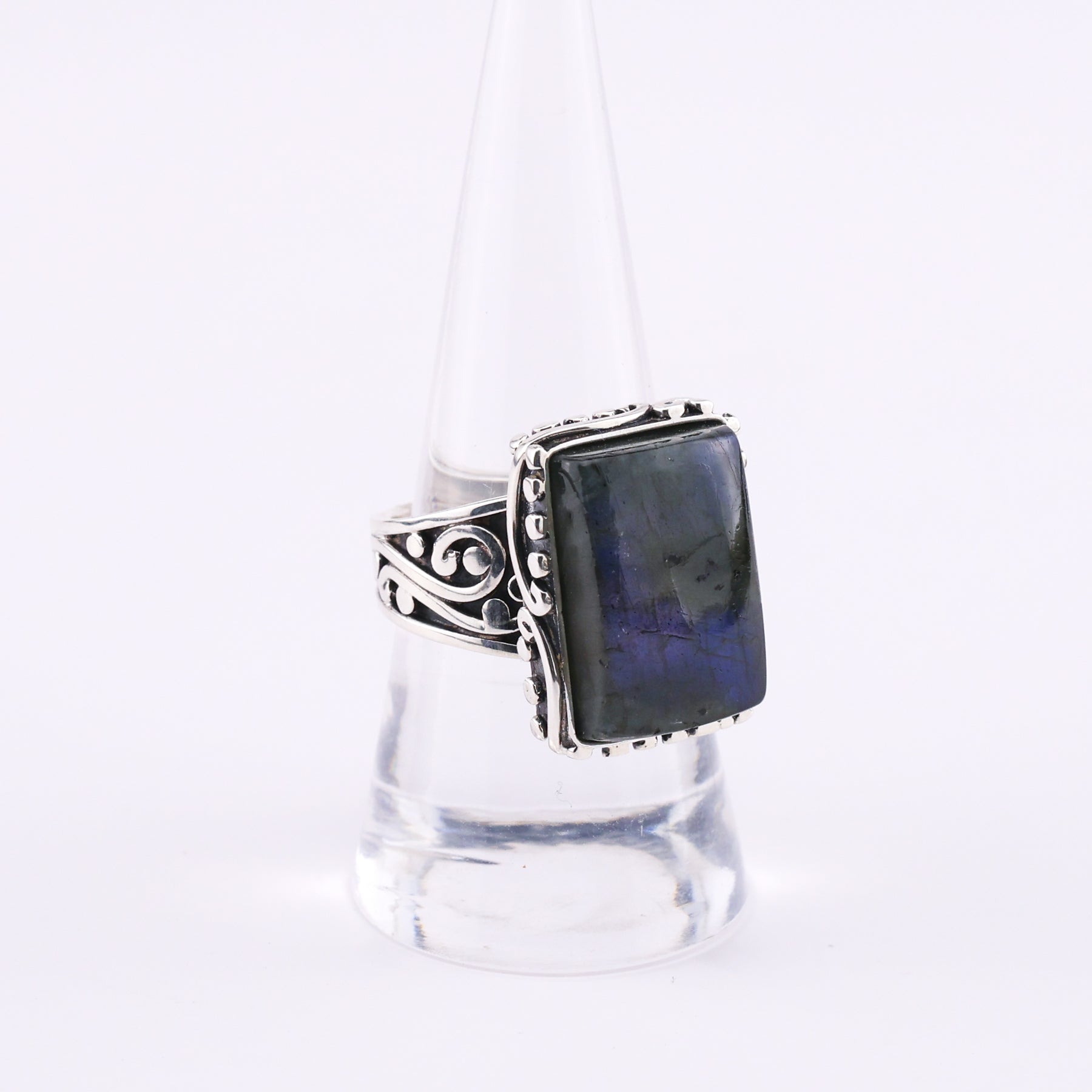 Labradorite and silver ring - Ramsi